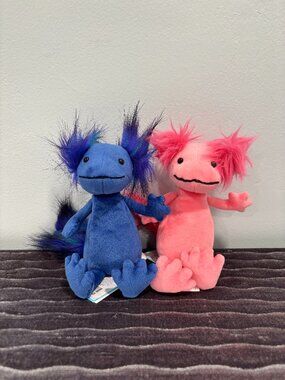 RARE Jellycat Small Axolotl Bundle BNWT